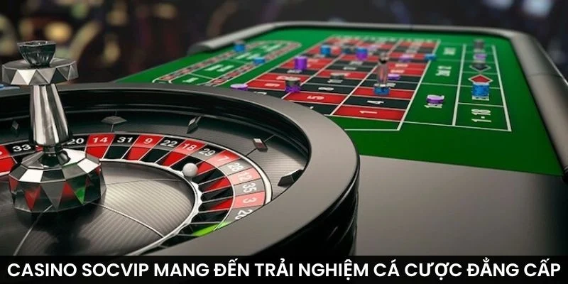Casino Socvip mang đến trải nghiệm cá cược đẳng cấp