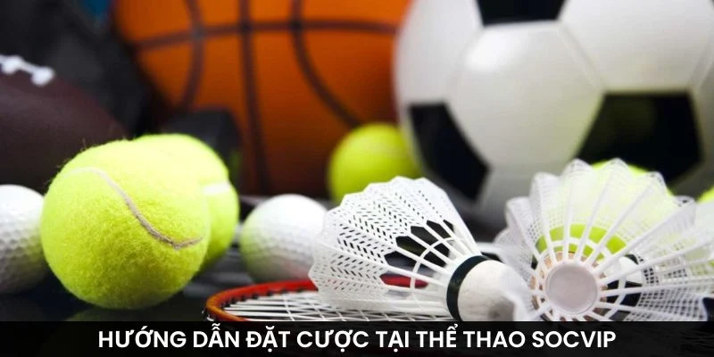 Hướng dẫn đặt cược tại thể thao Socvip