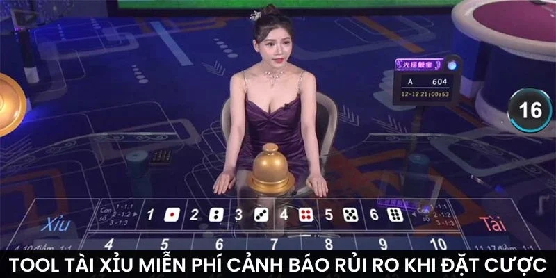 Tool tài xỉu miễn phí có thể cảnh báo rủi ro khi đặt cược